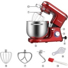 Keittiön robotti Howork SM-1520Z, 1500 W, 8l kulho, punainen, näyttely