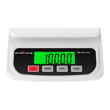 Elektroniskā virtuves skala ar 10kg / 1g puzzle skaitīšanas funkciju