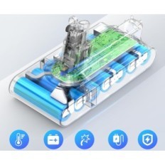Asuncell, 3900 mAh-Batterie, Dyson, 21.5x11,7x 9,3 cm, Ausstellung
