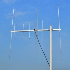 Ulkoiset antennitunnit, 100 W, 8-erä, 2 metriä 70 cm, näyttely