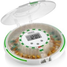 Automatisk medca tablett dispenser 28 dager, med lydpåminnelse
