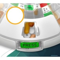 Automatska aparat za aparat za automatsku medcu 28 dana, uz podsjetnik zvuka