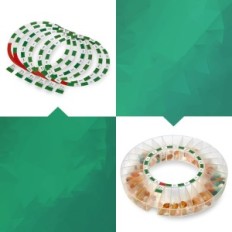 Distributore automatico tablet MEDCA 28 giorni, con promemoria del suono