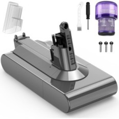 Asuncel 3900 MAH batterij voor Dyson V11, 25.2 V met filter en schroeven