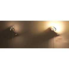 Fimei põrandalamp, 240 W, 4 värvi tuled, valge