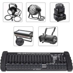 DMX Uking 384 channels controller, for lamps, LED spotlights, discos