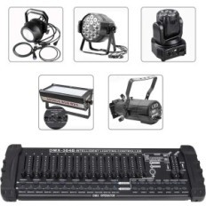 DMX Uking 384 canali controller, per lampade, faretti a LED, discoteche