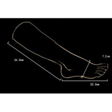 Silicone Mannequin jalat Juyo Vonsan Realistiset malli altistumiskengät ja sukat